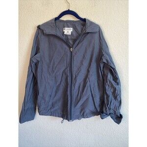 Columbia Jacket Womens Lightweight Full Zip Windbreaker packable small